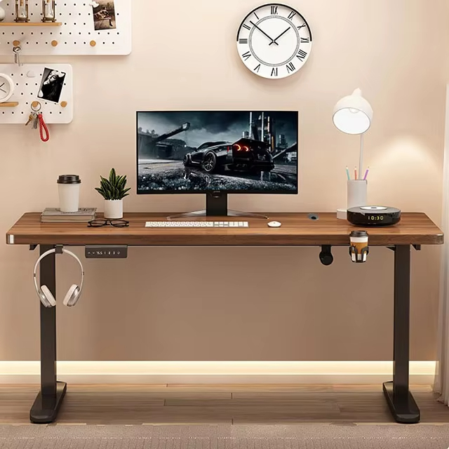 Dual motor standing office desk