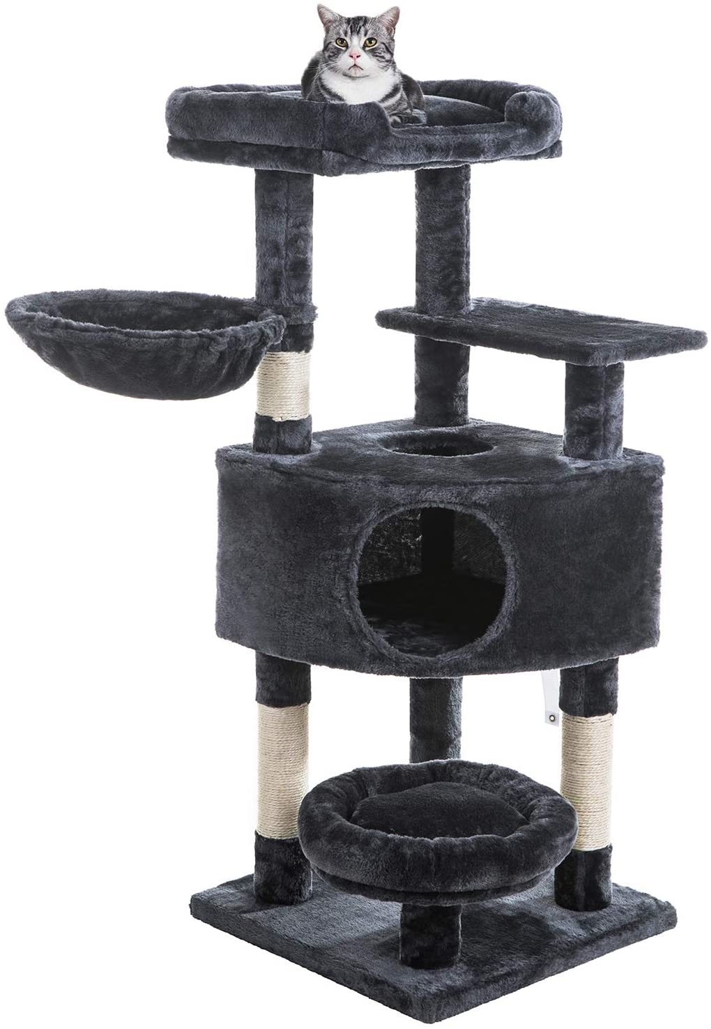 cat scratching tree