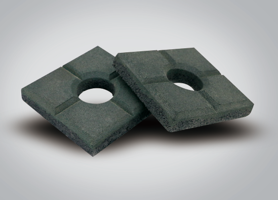 Planting grass brick