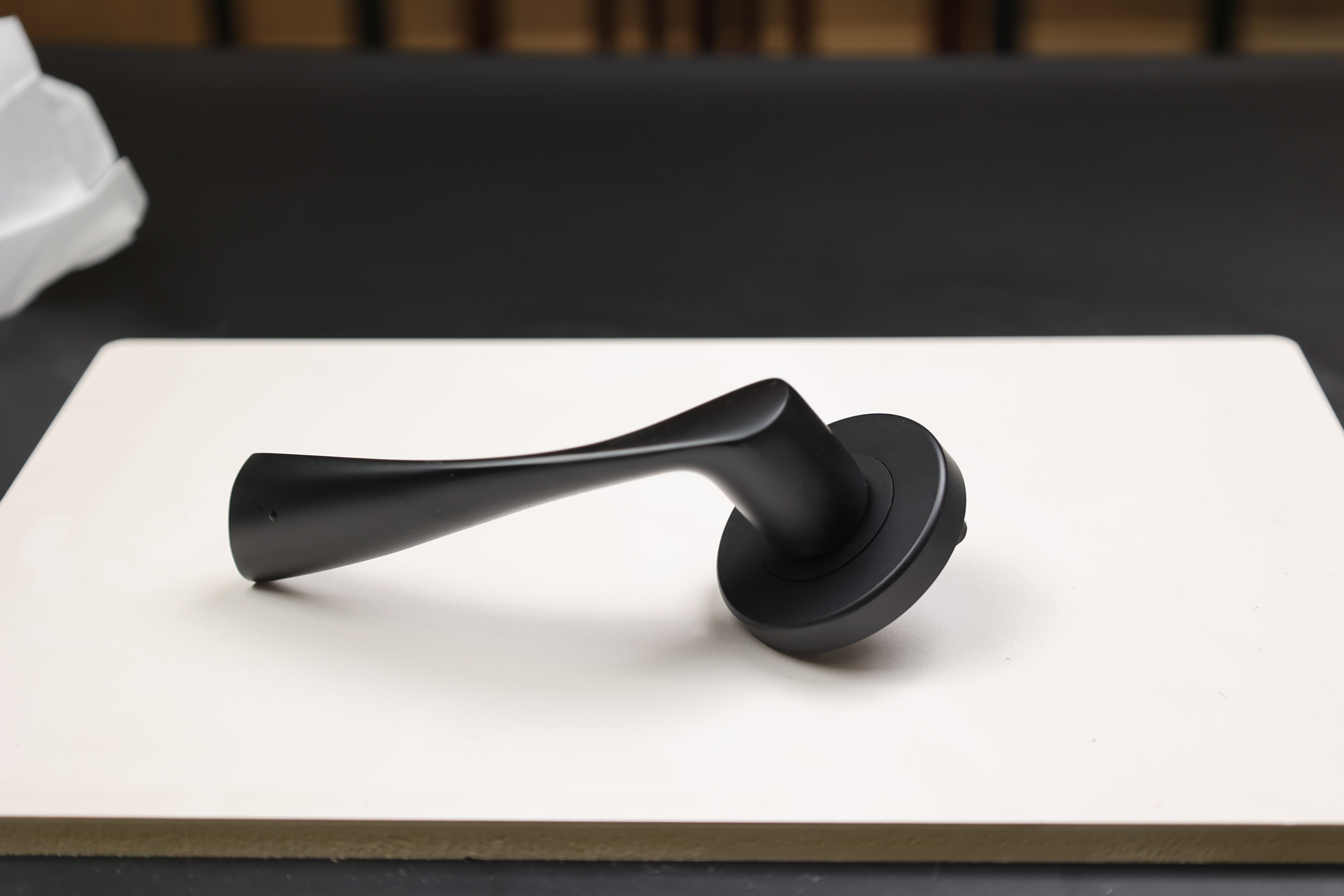 Entrance Door Pull Handles Aluminium Economic Internal Lever Luxury Matte Black Door Handle