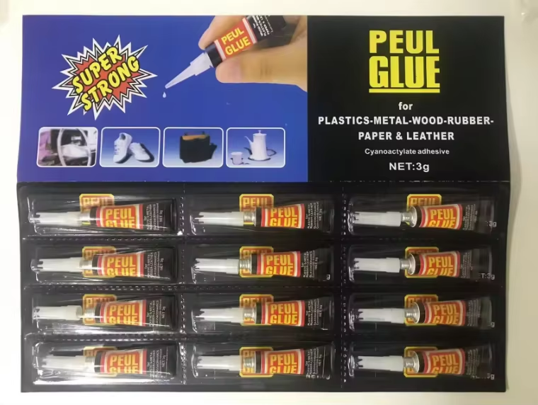 Fast-Fix 3g Mighty Multi-Purpose Solid Super Glue Cyanoacrylate Adhesive for Leather Paper Wood
