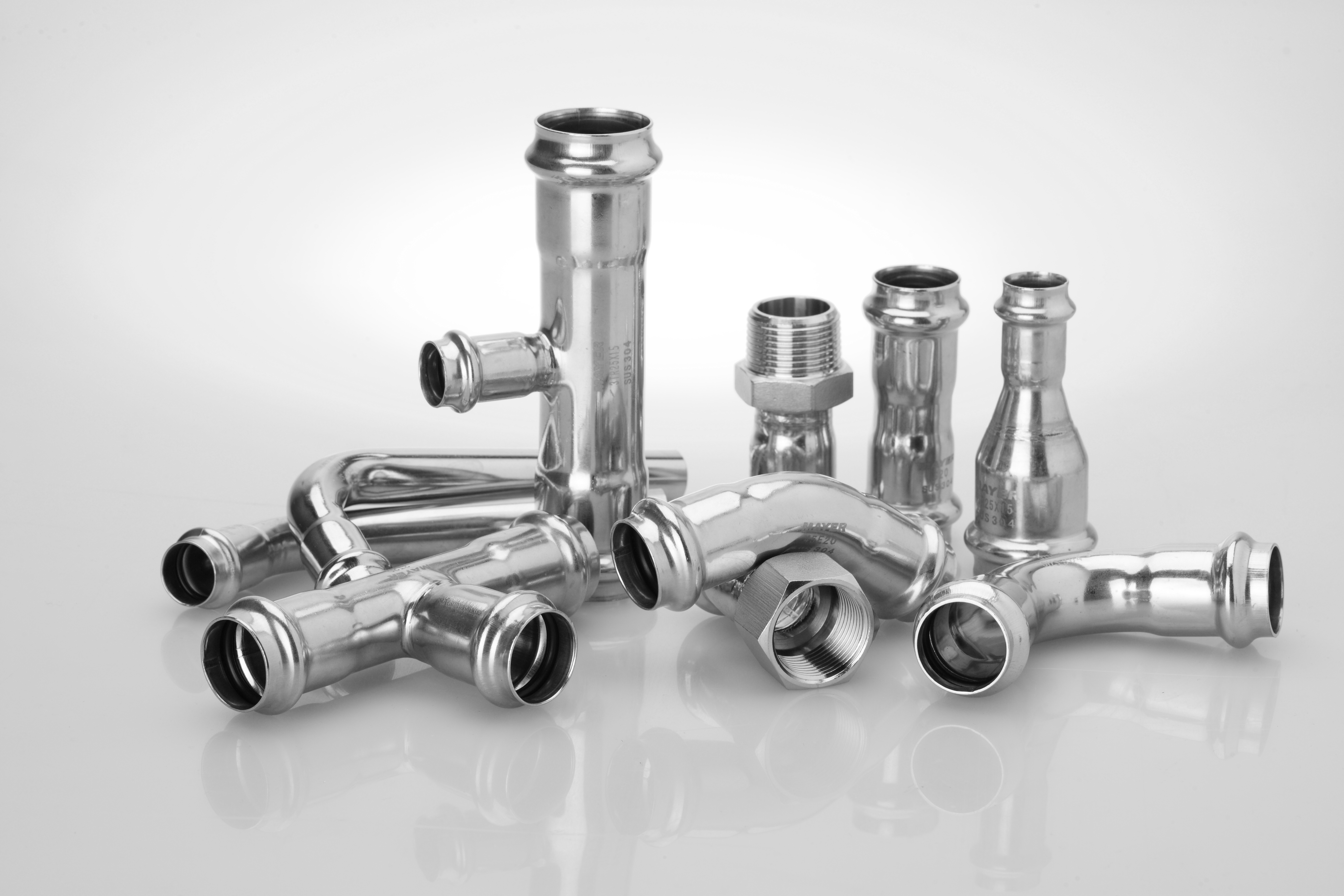 Stainless steel press fitting