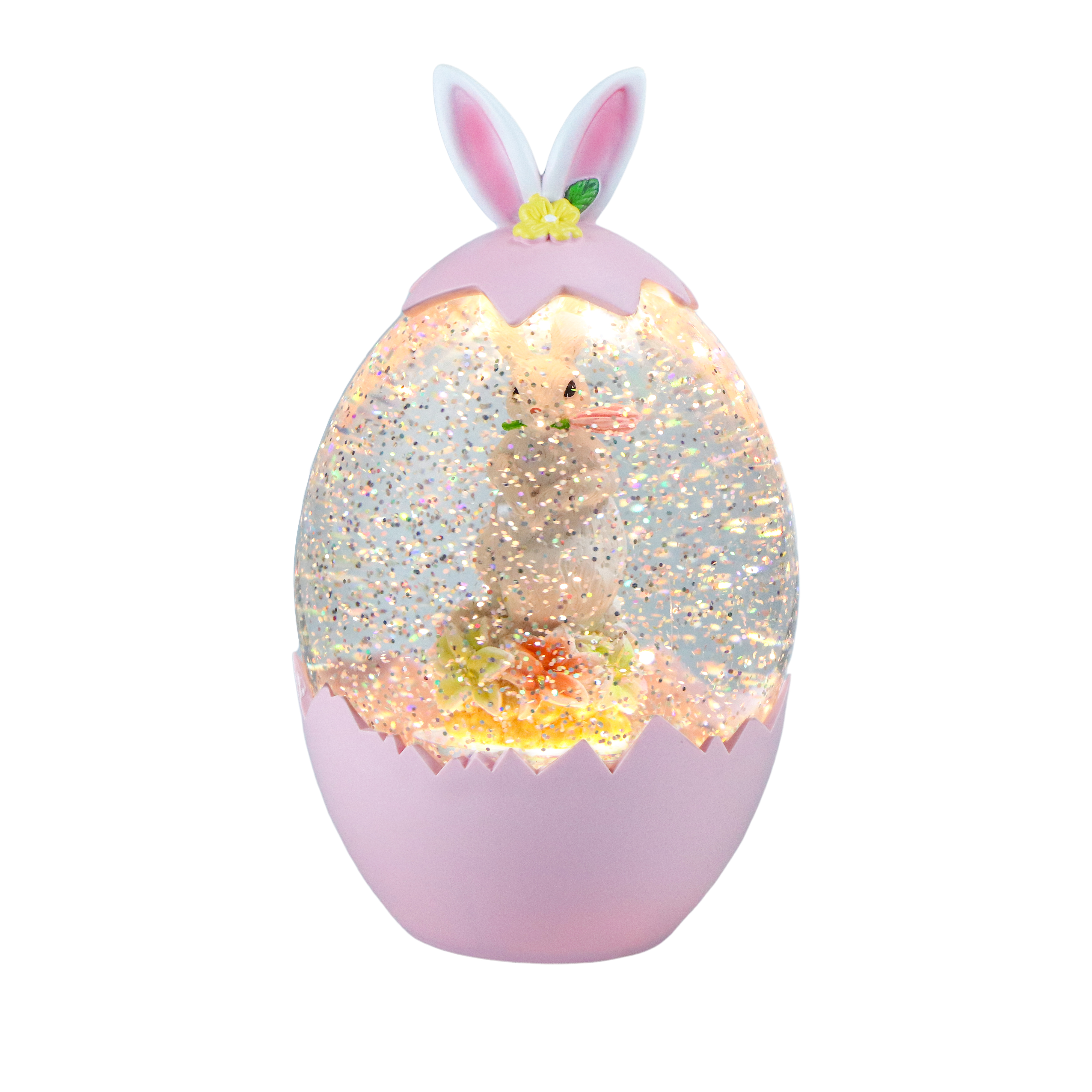 Easter snow globe