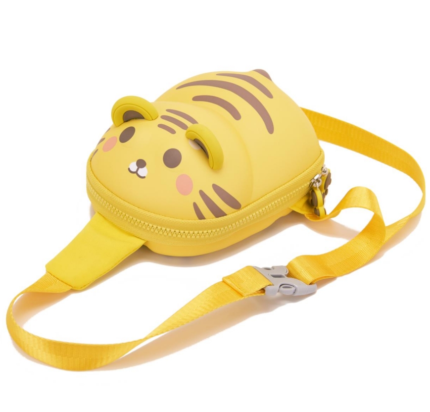 EVA kindergarten hard shell anti-theft travel messenger bag, can be used as a Waist Bag，chest bag