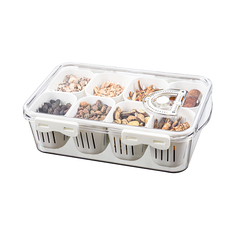 Kitchen ingredients eight-panel crisper