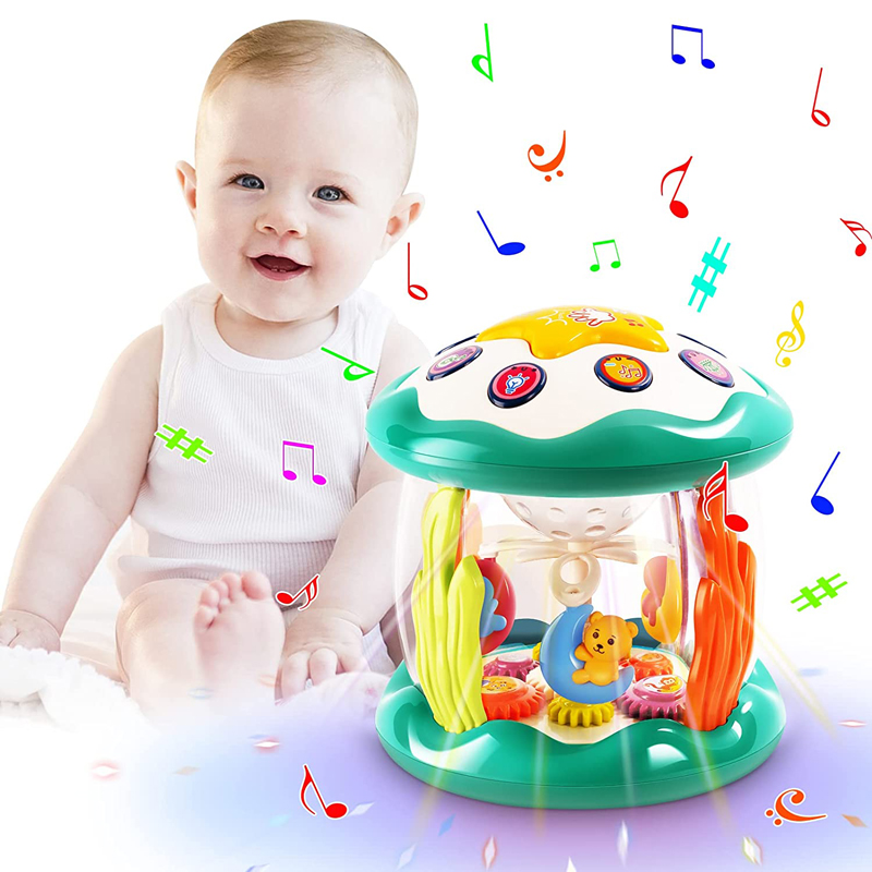 Rotating projection drum (3*AA，not included batteries)