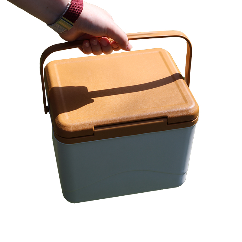 Outdoor cooler commercial stall camping car portable food ice bucket Ice preservation freezer