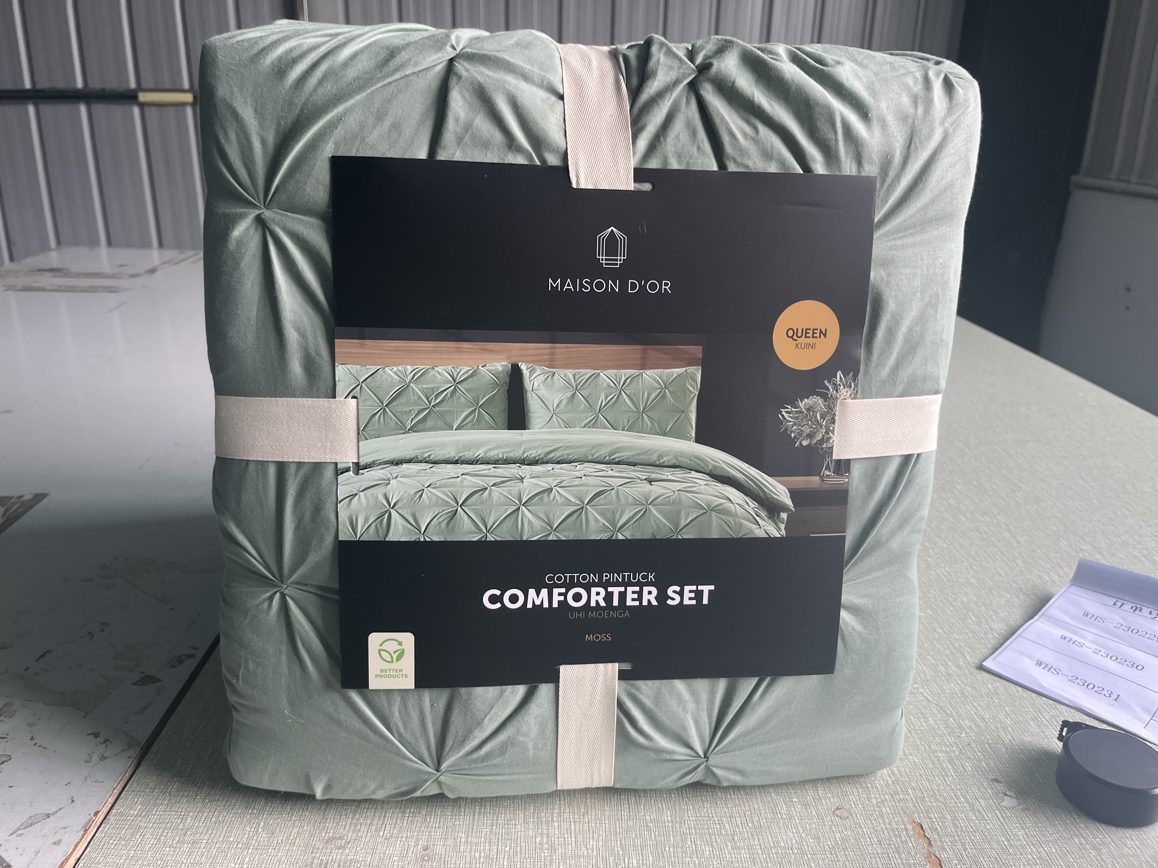 Comfoter set