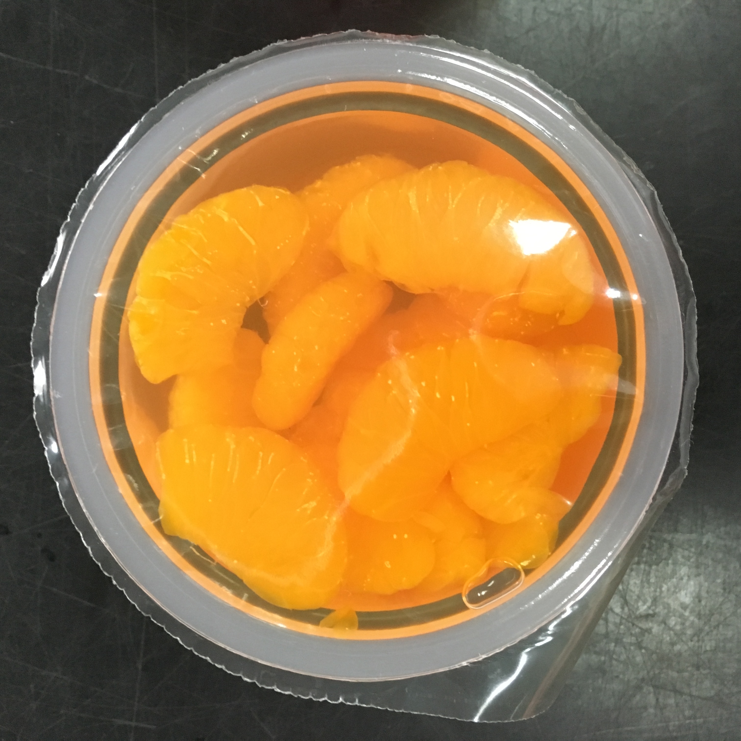 Mandarin Orange in Orange GEL