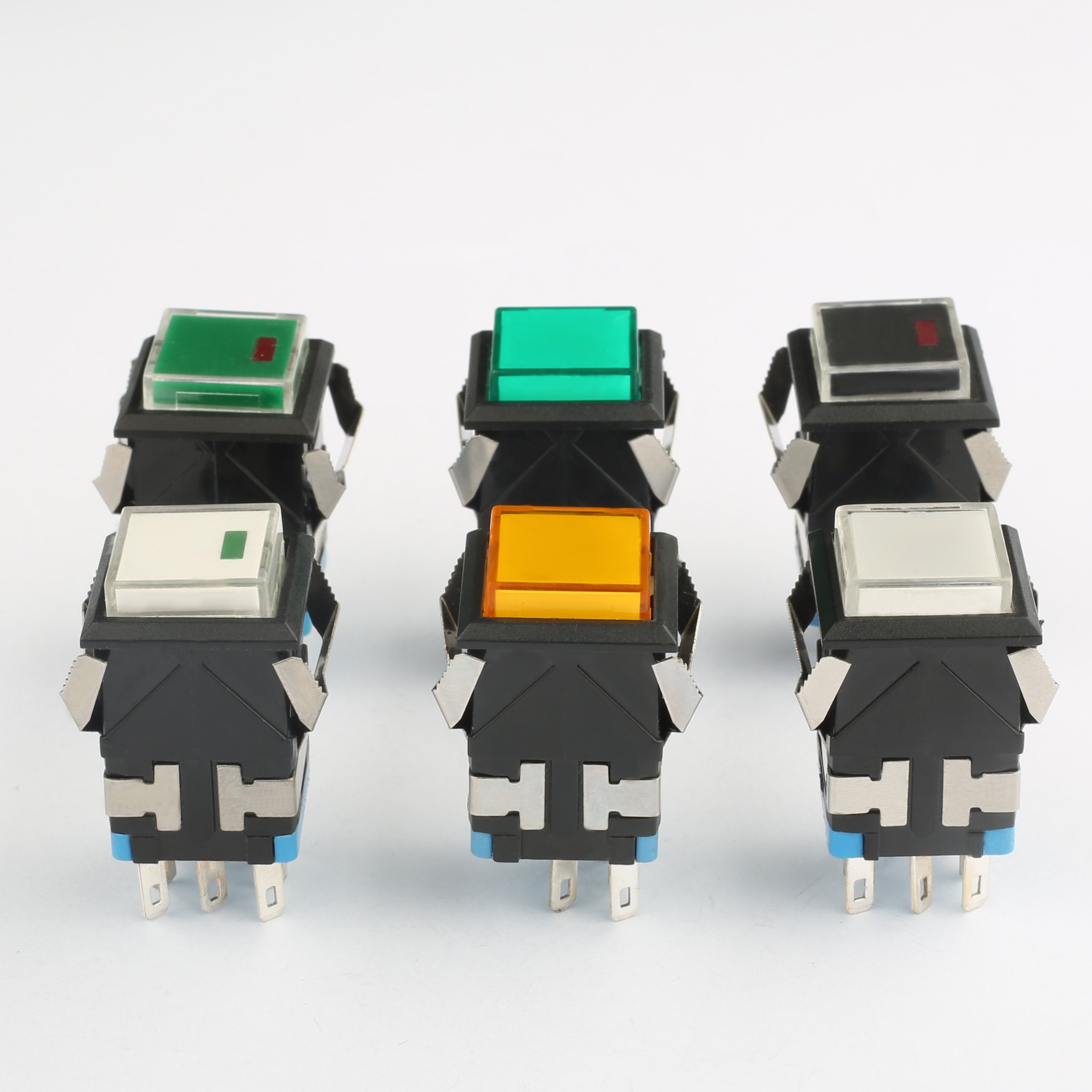 Zhongxing Wright SP DP Moment Self-locking LED Dot Illuminated Full Illuminated Push Button Switch