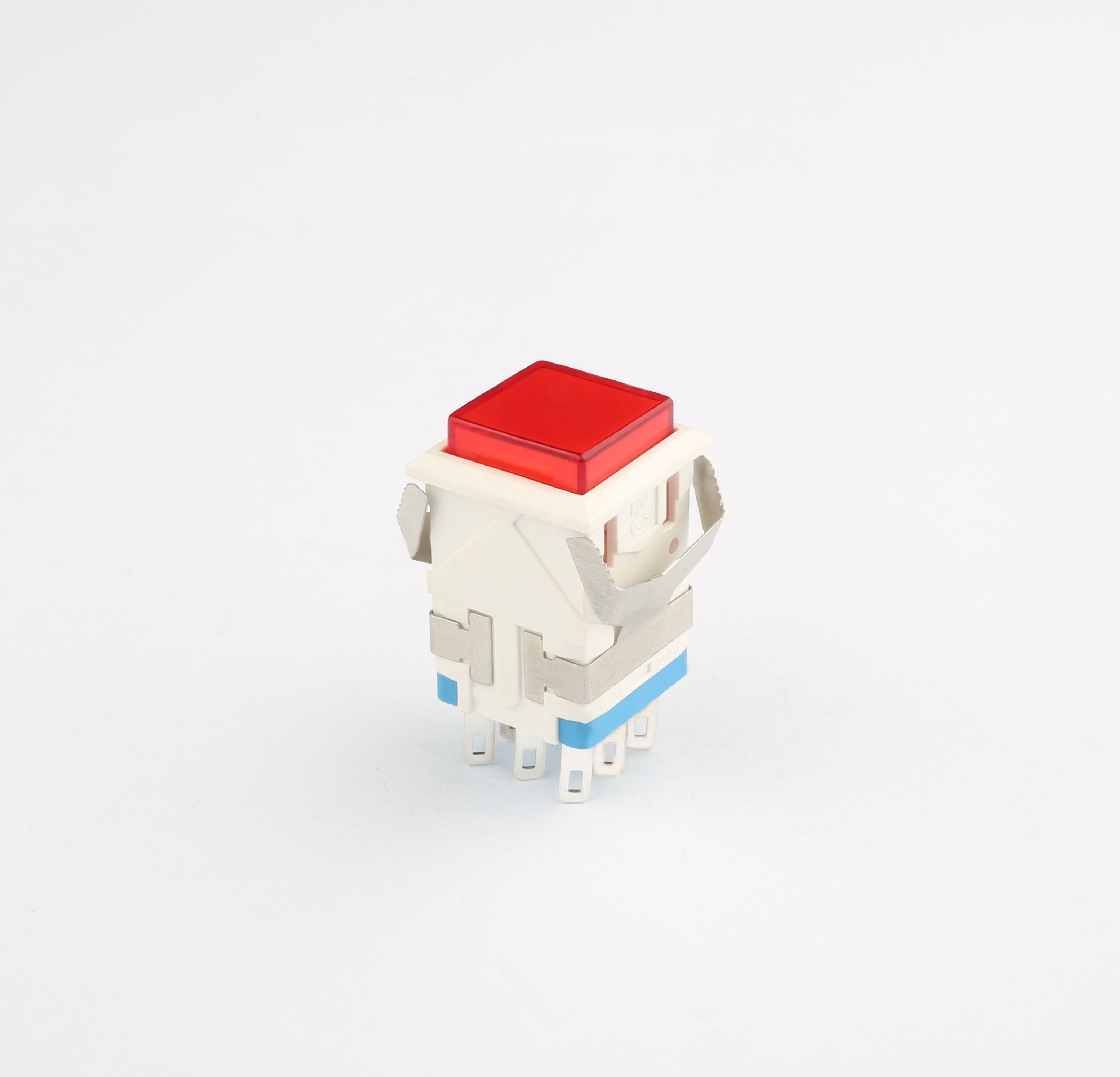 Zhongxing Wright Double Pole Self-latching Blue Green Red Orange White Push Button Switch