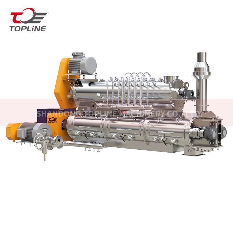 Food Industrial Precision Preconditioner for Twin Screw Extruder Spare Parts