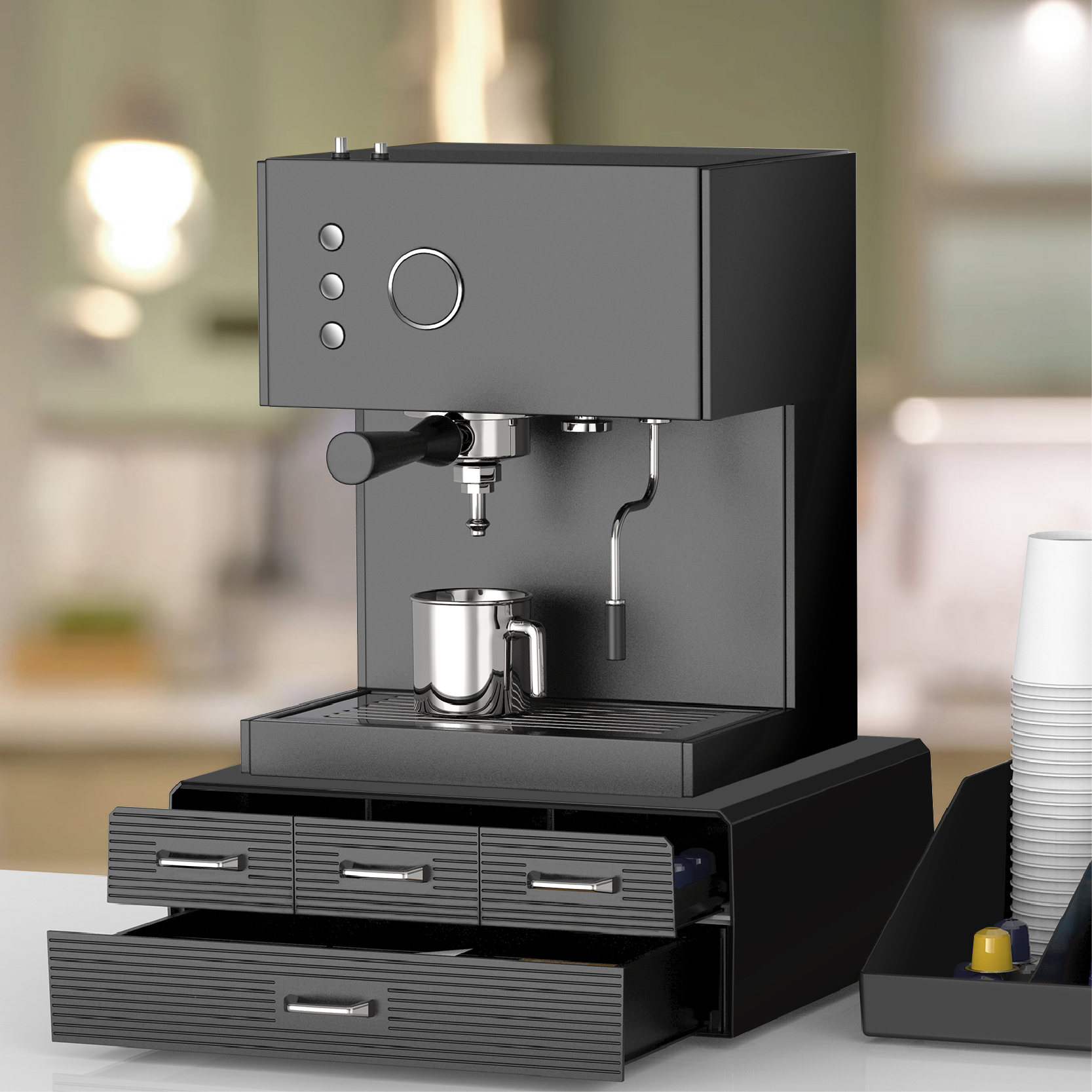 Dujia 2-Tier Coffee Pod Organizer