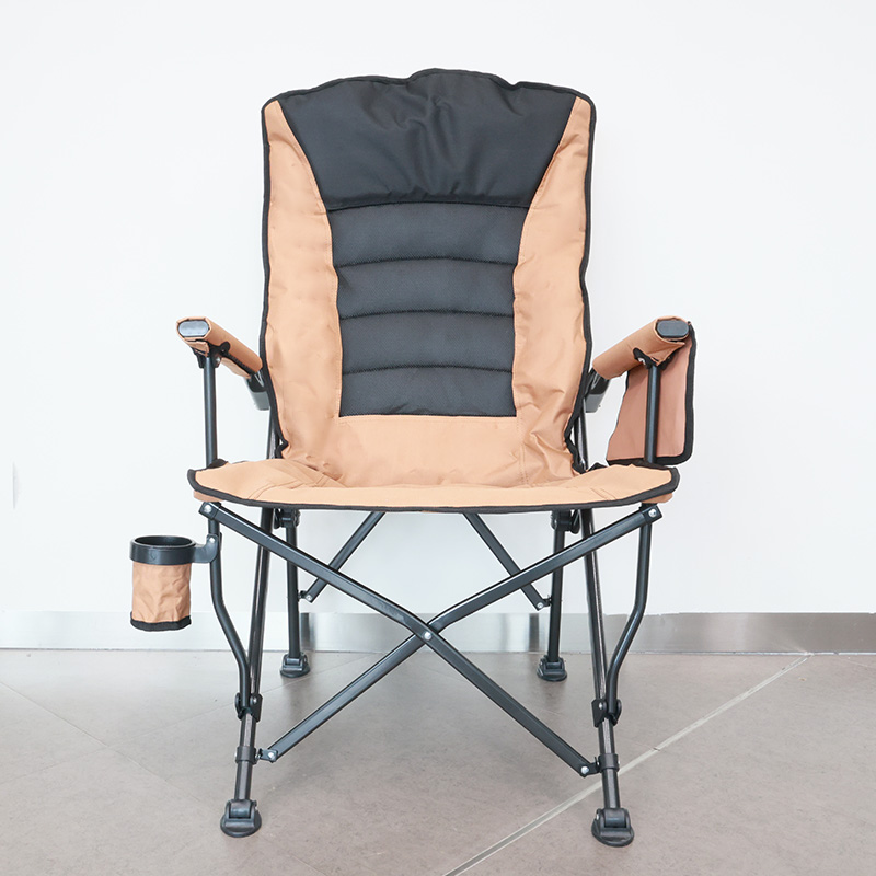 Comfortable Outdoor Folding Rocking Chair Table Oxford Fabric for Cafe Bar Dining Chairs