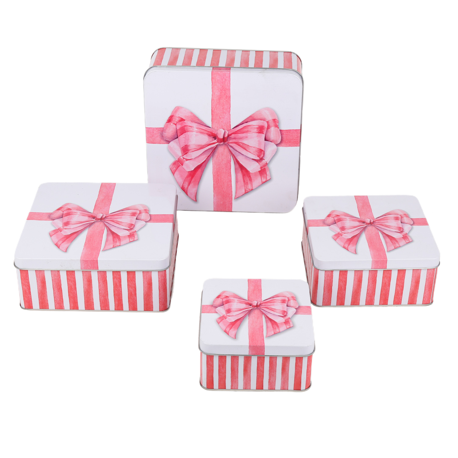 Metal tin box