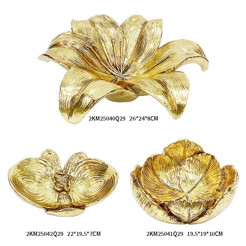 Electroplated dessert plate