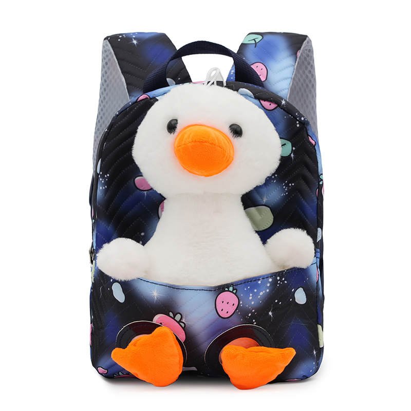 Creative Backpack for Kids Cute School Anime Duckling Kindergarten Schoolbag Girl Backpack