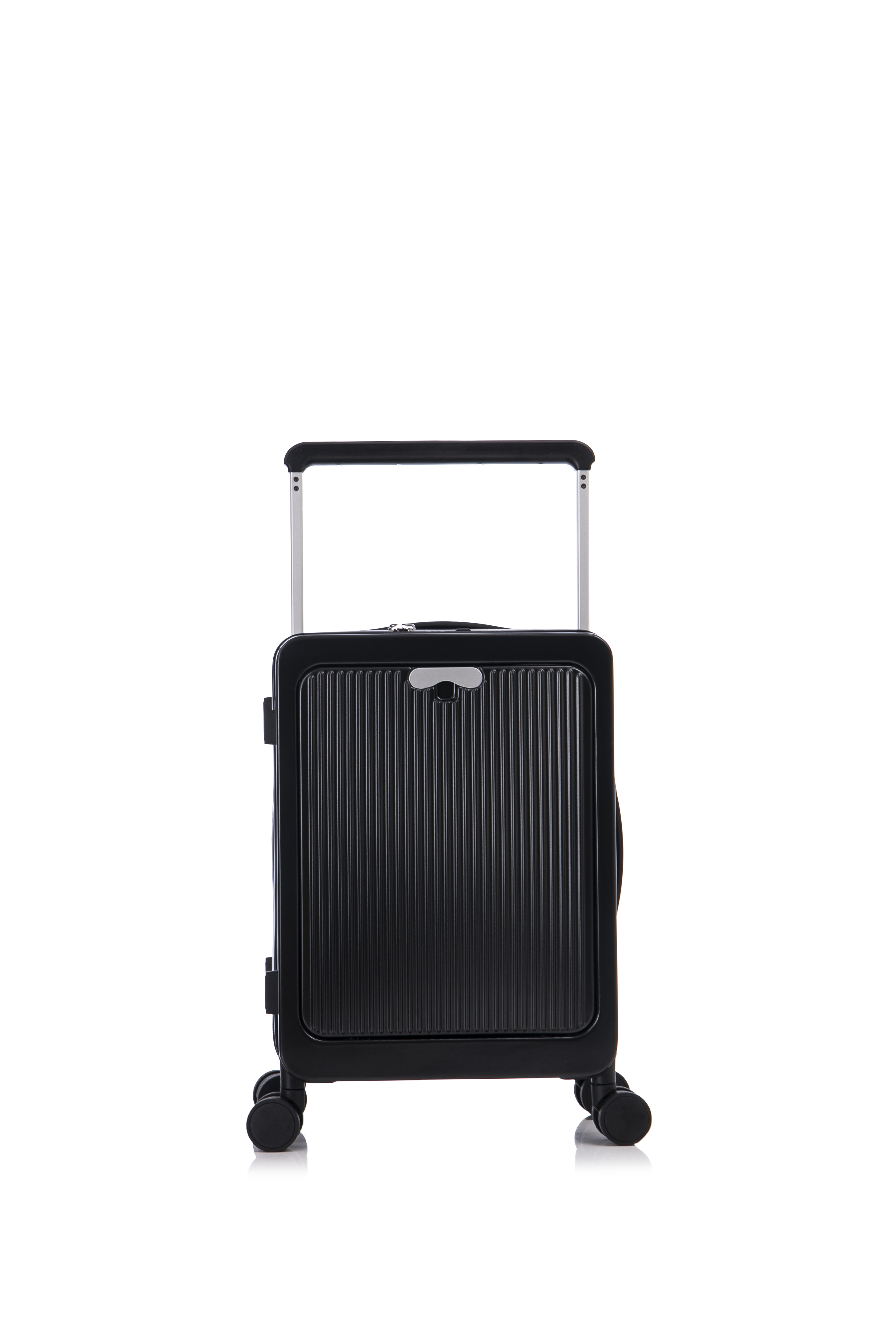 Baonai Front-Opening Suitcase with Wide Pull Rod