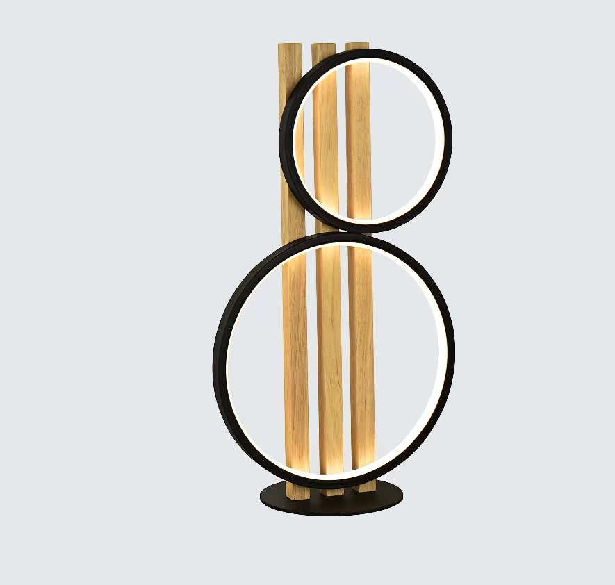 Wood decoration lamp
