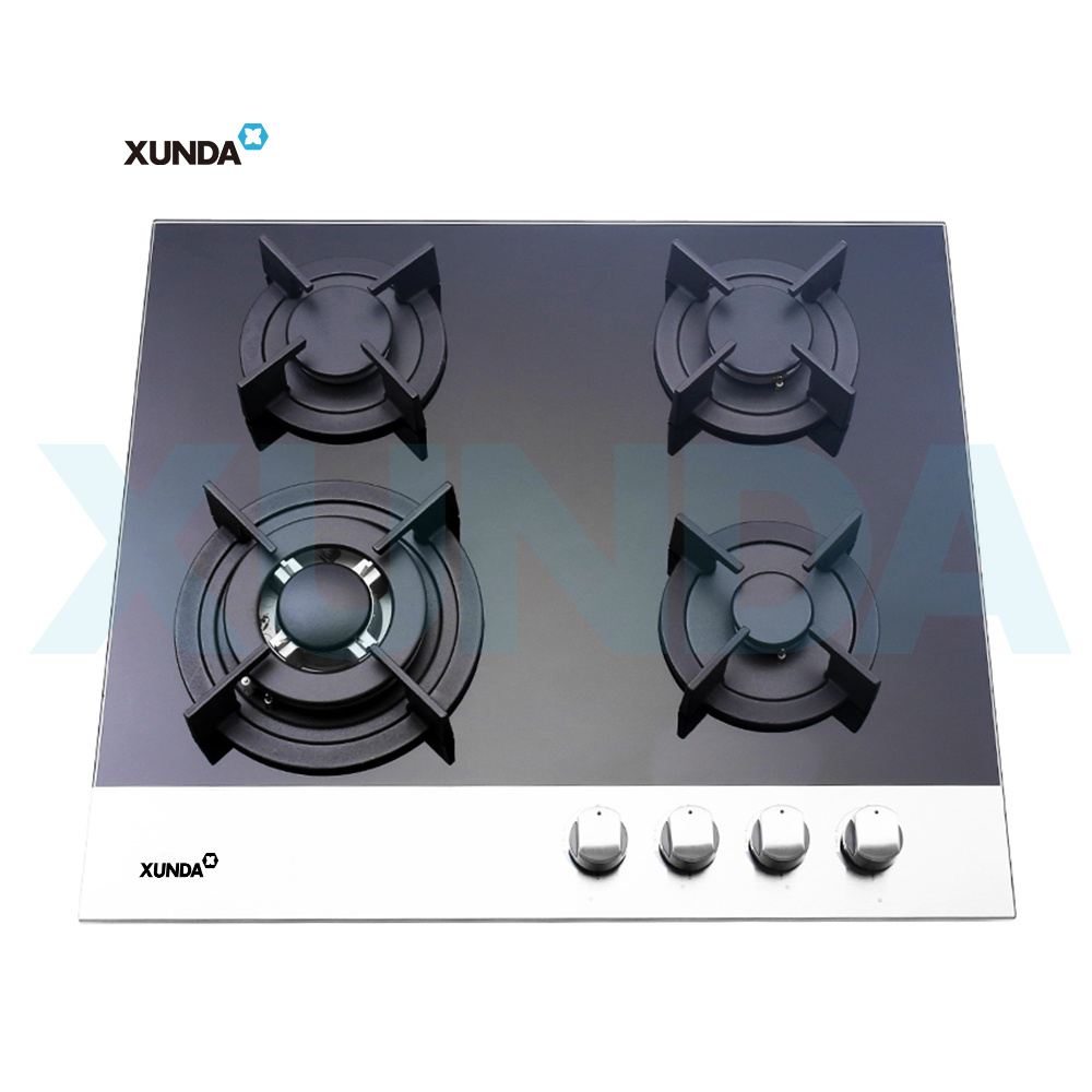 XUNDA 4 burners European style built in gas hob gas stove gas cooktops F4-B60L2EA