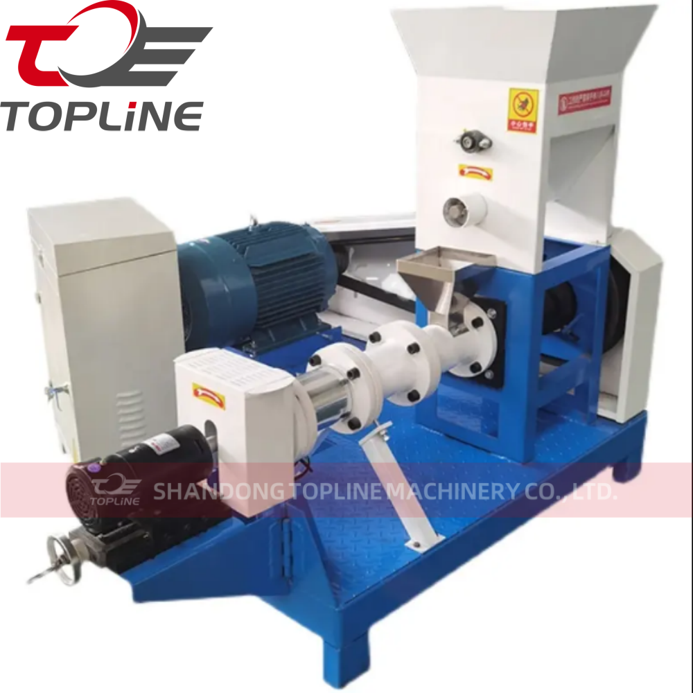 Pet Food Extruder Floating Fish Feed Pellet Machine Cat Daily Meal Production Line