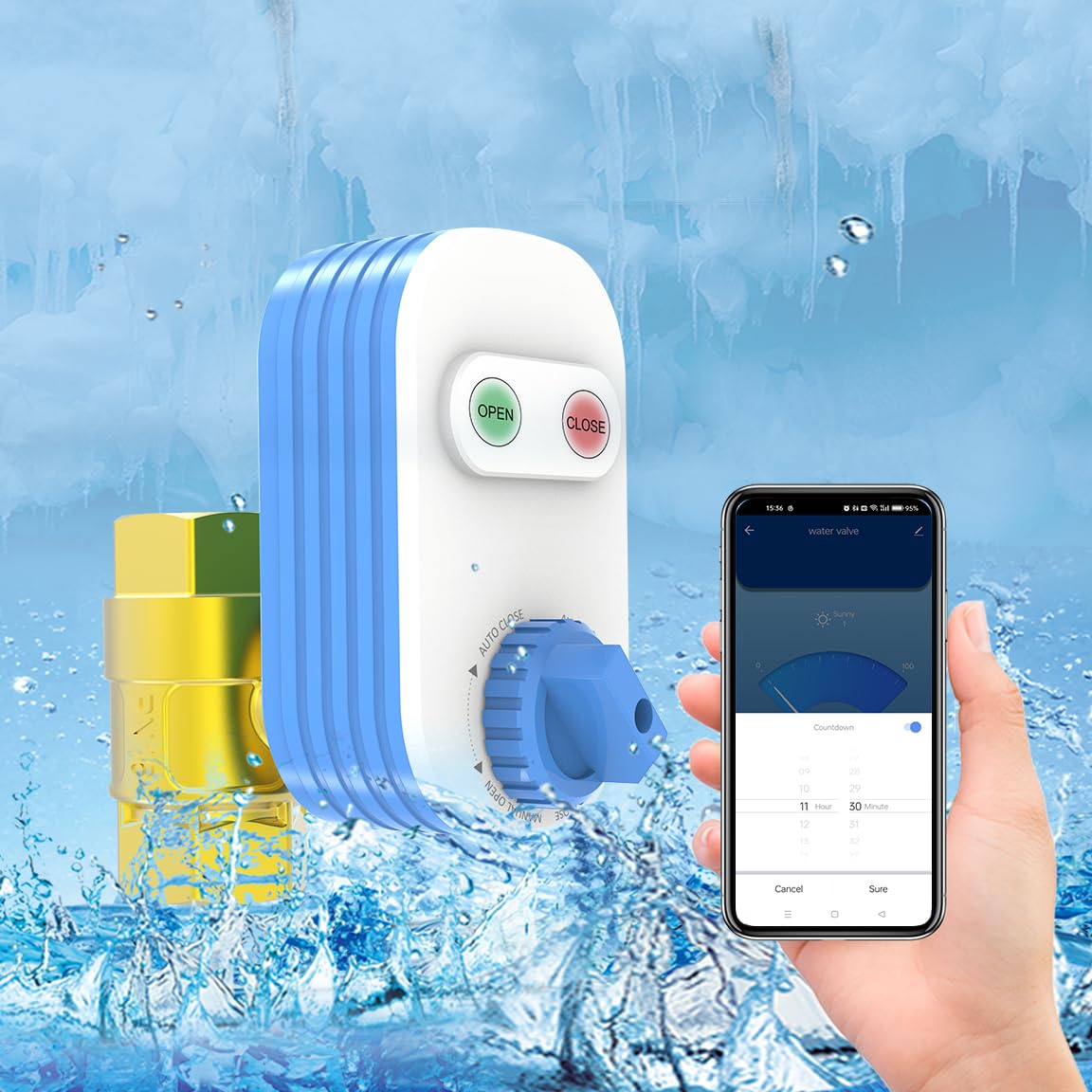 smart water valve