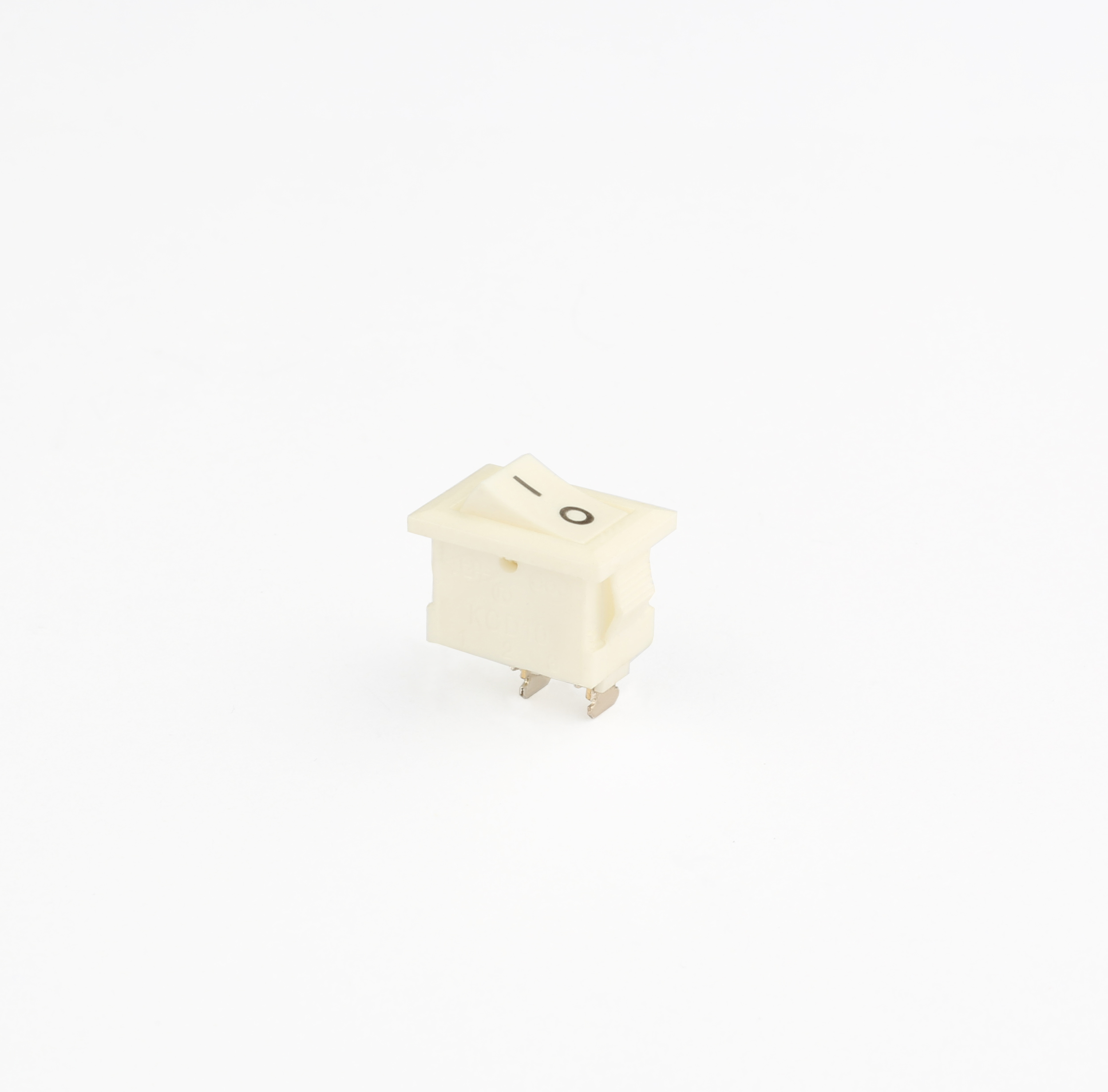 Zhongxing Wright Factory Direct 2A 250V White Black SPST Rocker Switch Customizable