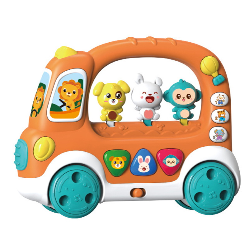 Animal Swaying car with lights music（3*AA,without battery)