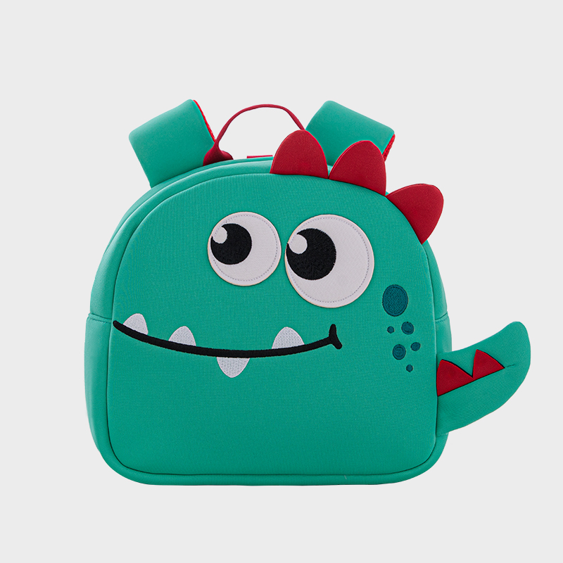 Dinosaur Anime Kids Backpack Anti-Lost Shoulder Schoolbag for Baby Boys Girls Kindergarten School