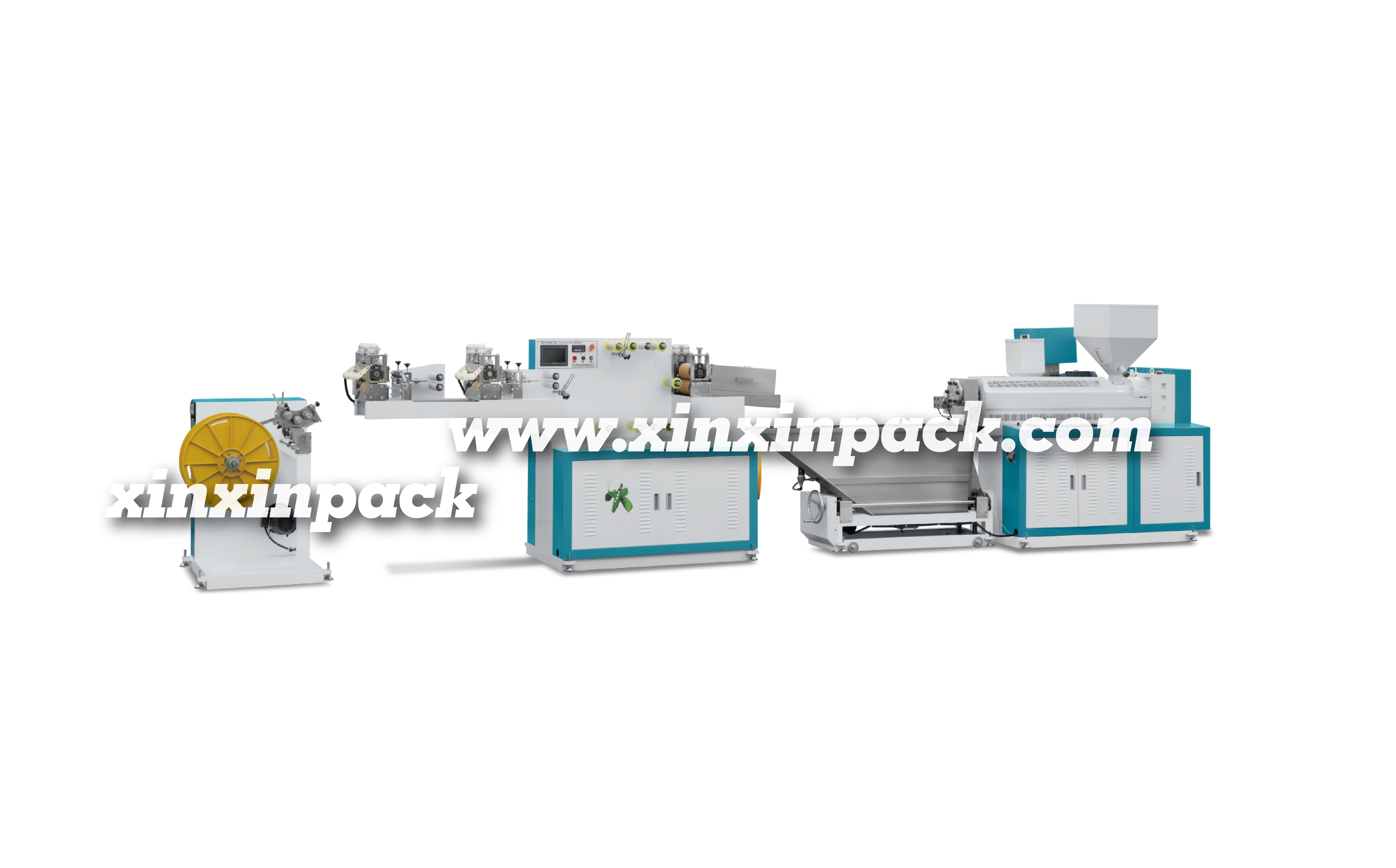 Plastic Zipper Profile Extruder Machine