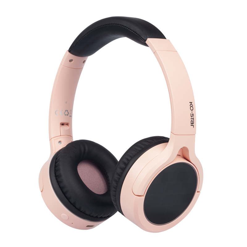 KO-STAR Solar Headphones Outdoor Solar Charging Headphones Sports Music Headset BT-1705PV