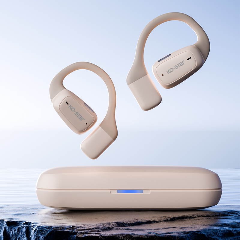 KO-STAR Stereo Wireless Earbud bluetooth 5.3 Low Latency Open Ear Waterproof Earphones K56
