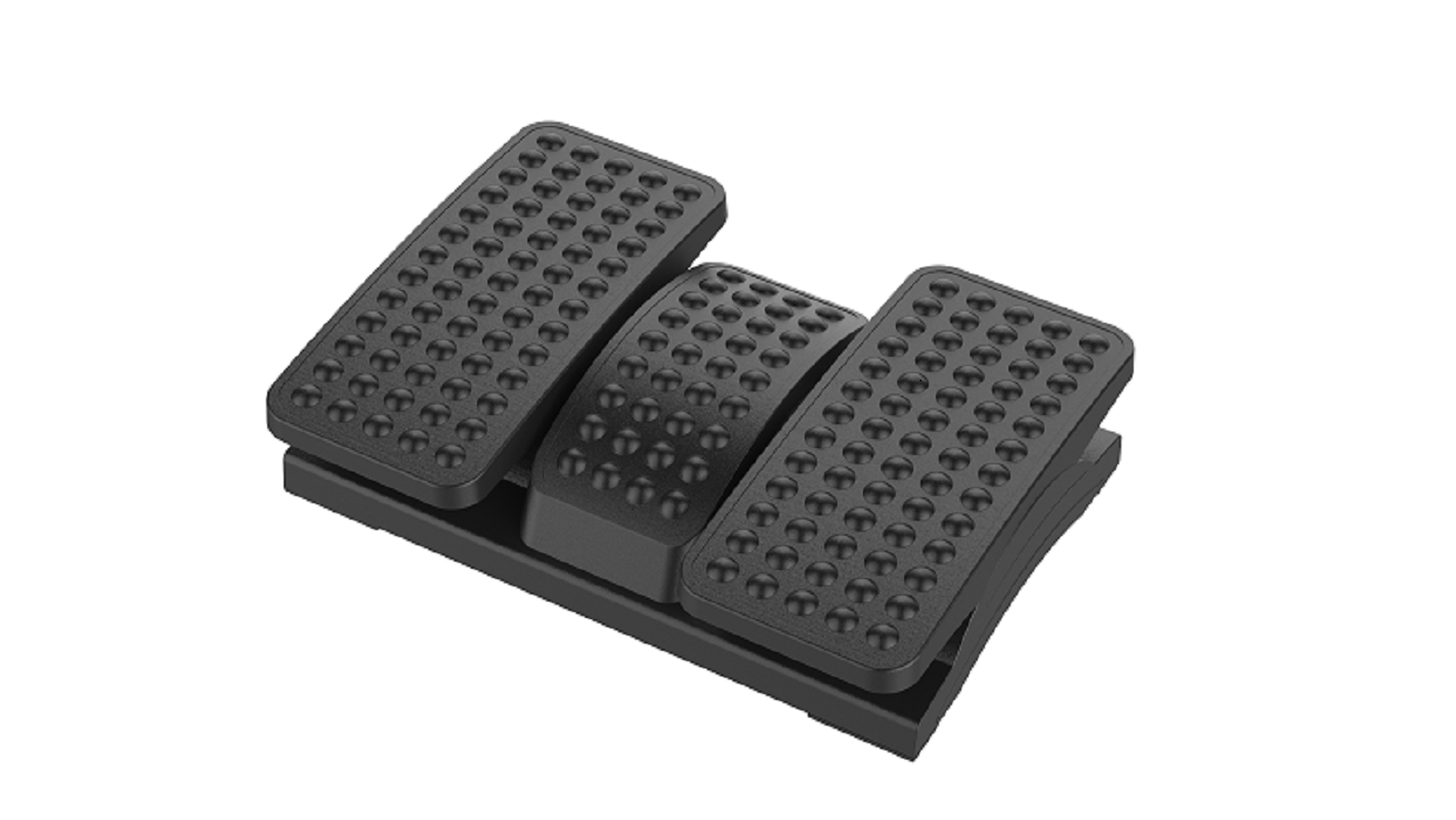 Dujia Bump Ergonomic New Design Adjustable Plastic Footrest
