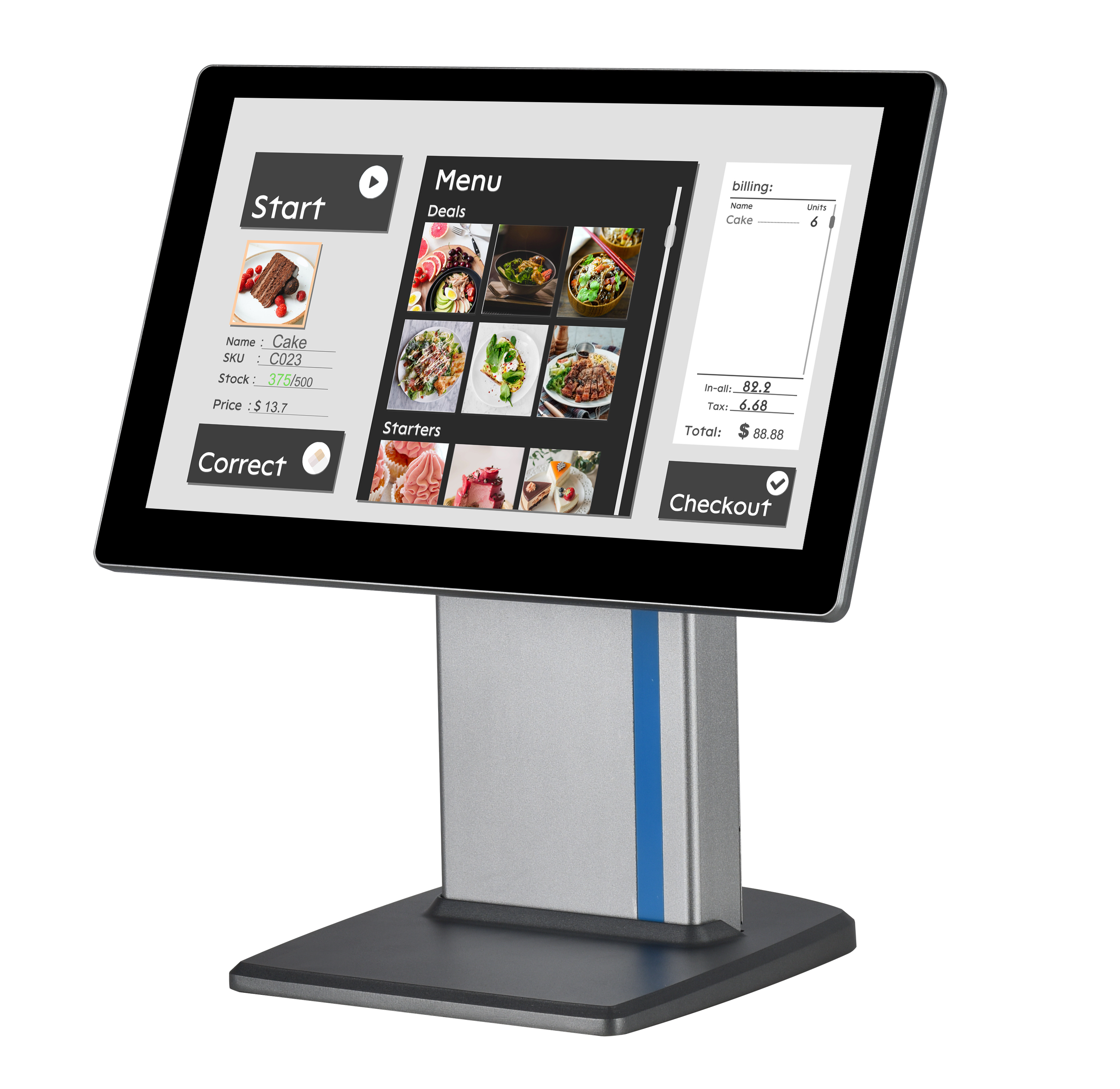 Sensational 15.6 inch Touch POS Terminal ZQ-T8556 by Zonerich