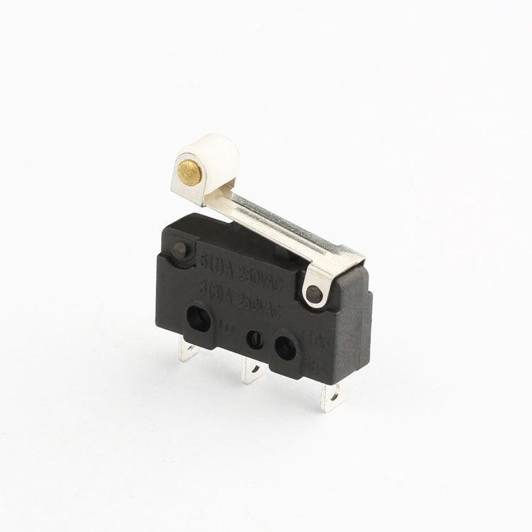 Factory supply 3A 250V micro switch with roller