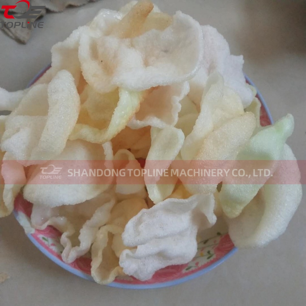 100-300kg/h Fully Automatic Large Indonesian Color Shrimp Chips Prawn Cracker