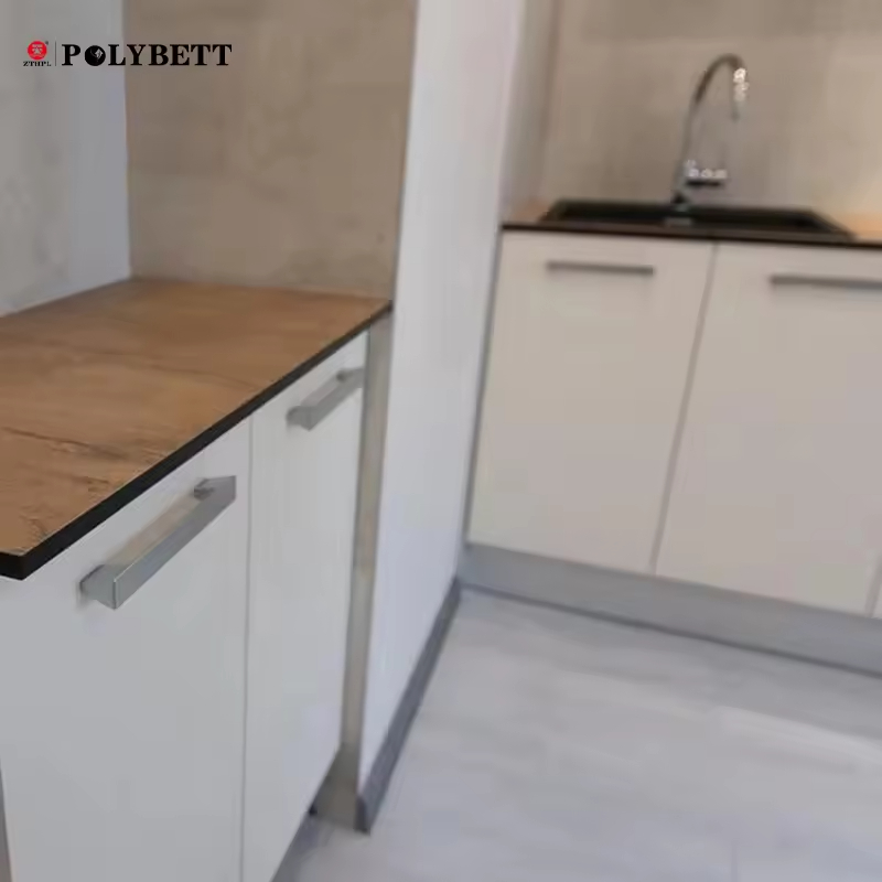 Polybett Fireproof Anti-Impact Glossy Matt Texture Decorative HPL Sheet for Kitchen Countertop