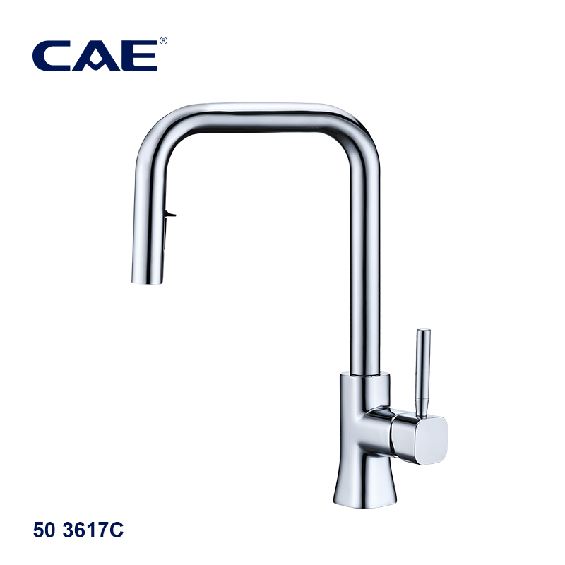 CAE Single-lever pull-down kitchen faucet 50 3617C