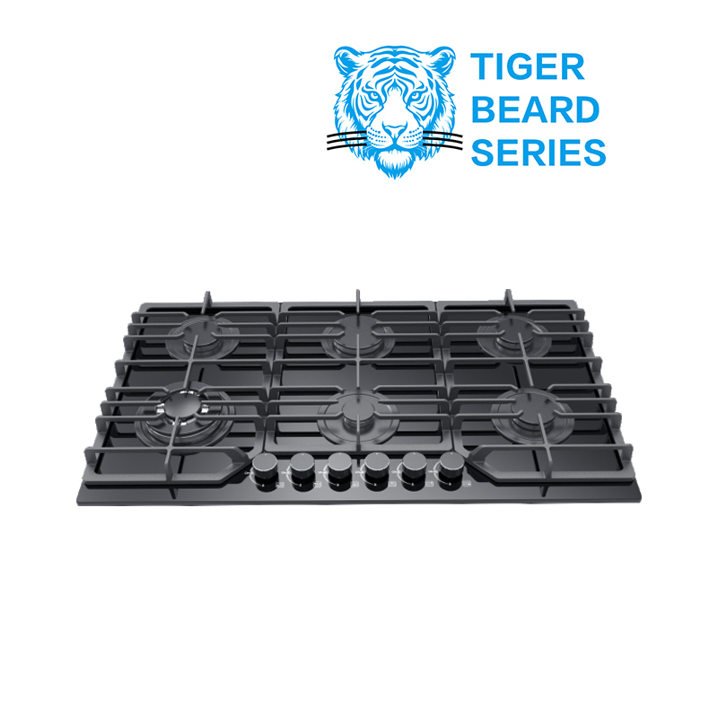 6 Burner Glass Gas Hob MGBG-876T