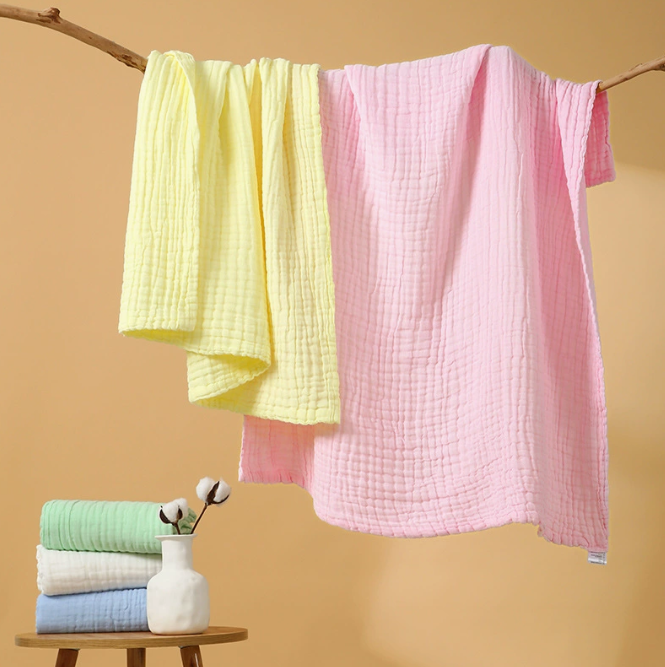 organic cotton Baby swaddling blanket