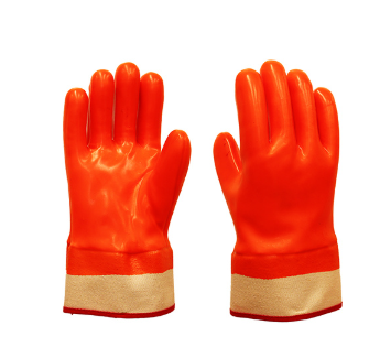 compound sponge lining, fully coated with smooth PVC, safety cuff