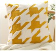 100% Polyester Jacquard Sherpa Cushion
