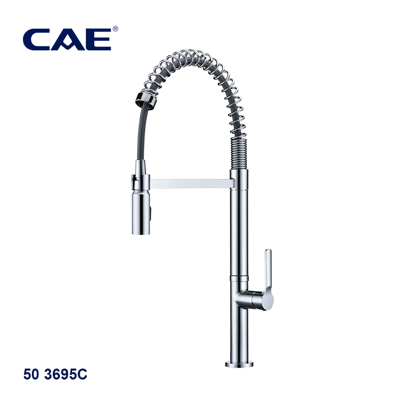 CAE Single-lever pull-out kitchen faucet 50 3695C