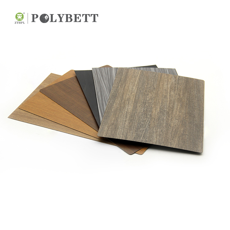 Polybett Decorative high pressure laminate sheet 0.3mm 0.6mm HPL panel for furniture