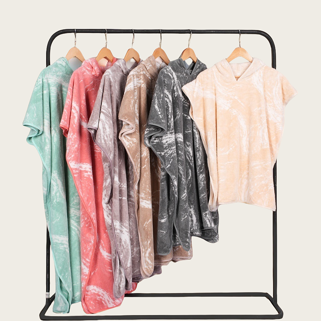 Coral Fleece Jacquard Bathrobe