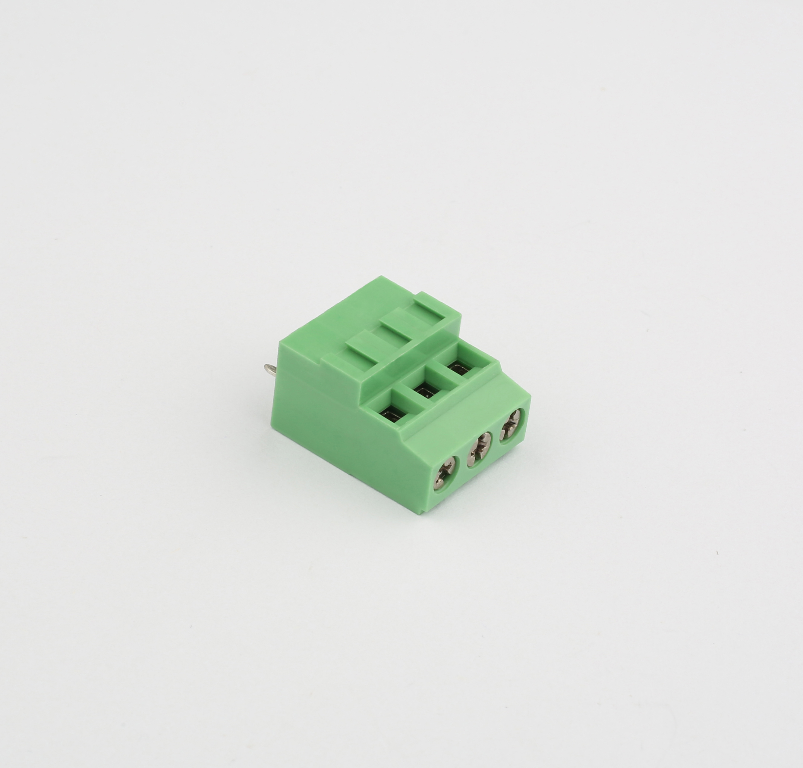Zhongxing Wright Hot Sale 16A 300V 5.08mm Green Terminal Block Connector