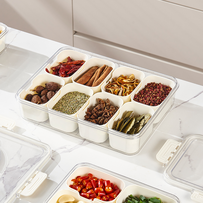 Relish compartment crisper