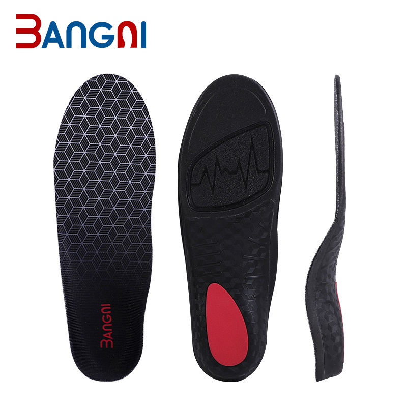 Bangni Shock Absorption EVA Inner Sole TPU Arch Support Sport gym Training Insoles