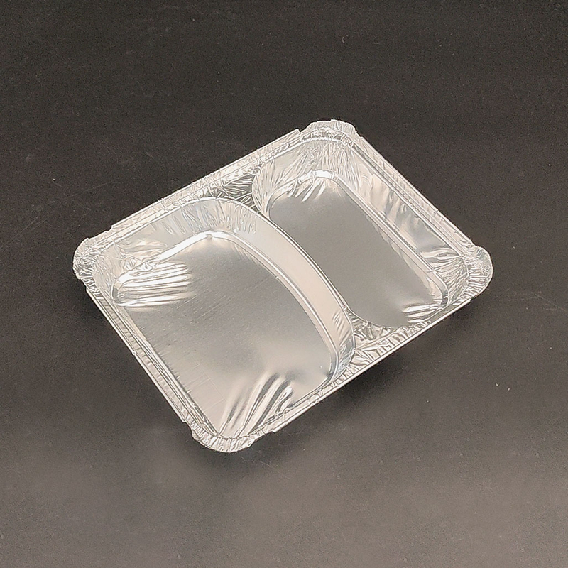 Disposable Multi-Section Aluminum Foil Trays | Perfect for Meal Prep, Baking, and Takeout