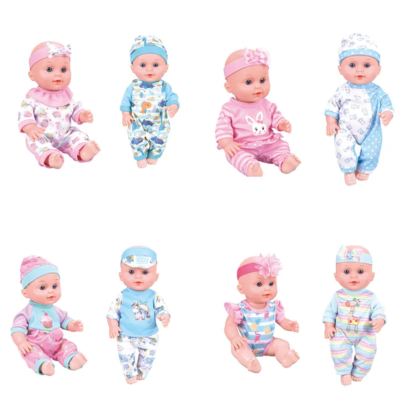 12 inch baby doll(with baby bottle)